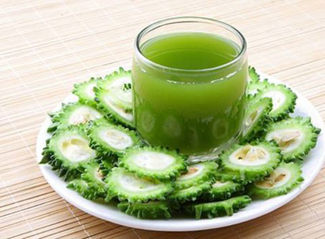 nước ép mướp đắng